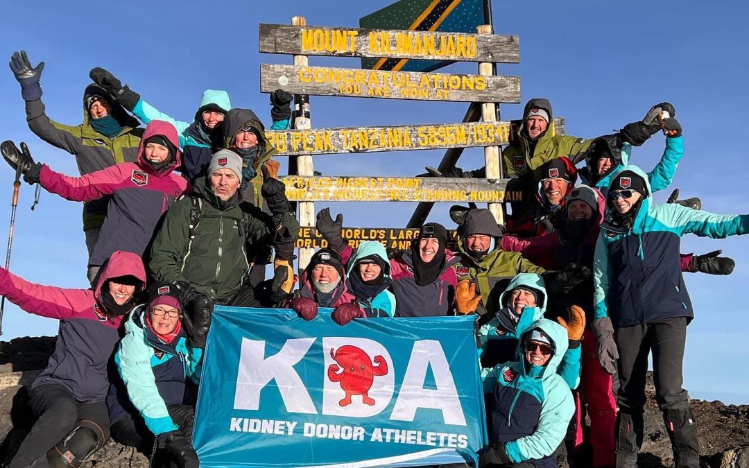 Shannon Catalano: 22 Kidney donors climb Mt. Kilimanjaro