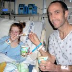 Bill, living kidney donor, with daughter Emma, pediatric kidney transplant recipient