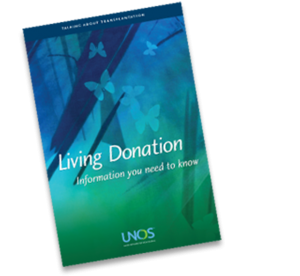 Download the UNOS Living Donation brochure
